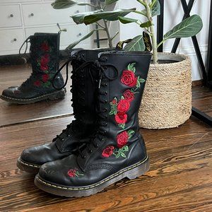 Dr. Martens Rose Boots